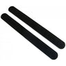 Standard Black Cushion Nail Files - 240/240 - White Center - Washable / 2,000 Mega Case by DHS Products