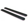Standard Black Cushion Nail Files - 80/100 - Lavender Center - Washable / 2,000 Mega Case by DHS Products