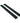Standard Black Cushion Nail Files - 80/80 - Blue Center - Square End Washable / 2,000 Mega Case by DHS Products