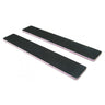 Standard Black Cushion Nail Files - 80/80 - Lavender Center - 1-1/8" Wide Washable Jumbo / 1,400 Mega Case by DHS Products