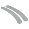 Standard Zebra Cushion Nail Files - 180/180 Banana / 50 Count by DHS Products