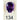Stardust Rhinestone Crystallized Nail Art - Purple Ametrine #134 / Bag of 20 Pieces