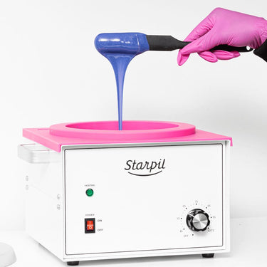 StarFlex Malva Ultra-Flexible Hard Wax Beads / Rosin Free / Vegan / 10 lbs. by Starpil
