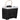 Starla Plumbed Head Spa Kit without Bed / Black Base with White Bowl by HANS Equipment