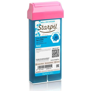 Starpil Blue Roll-On Wax from Spain / 110 Gram (3.7 oz.) Cartridge / 20 Cartridge Case