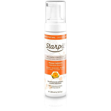 Starpil Calendula Post-Wax Mousse from Spain / 6.76 fl. oz. - 200 mL. X 4 Bottles