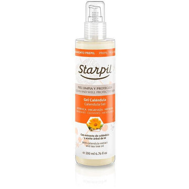 Starpil Calendula Pre-Wax Gel from Spain / 6.76 fl. oz. - 200 mL. X 4 Bottles