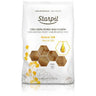 Starpil Natural - Stripless Hard Wax from Spain / Non-Polymer / 1 Kg. (2.2 Lbs.) Bag of Blocks X 4 Bags = 4 Kg. (8.8 Lbs.) Case