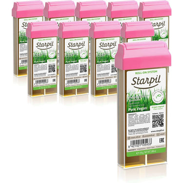 Starpil Pure Vegan Roll-On Wax Cartridges / 10 Pack