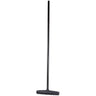 Static-Free Rubber Broom Black