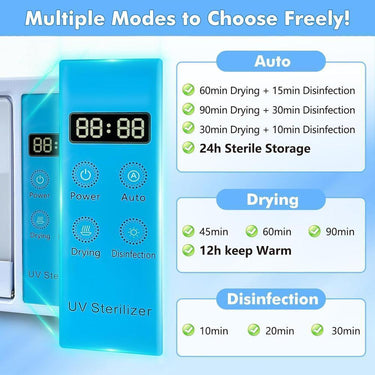 Professional UV Sterilizer Cabinet with Drying Function by SpaTools Distribution