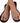 Strapless Slipper Black / 6 Pair