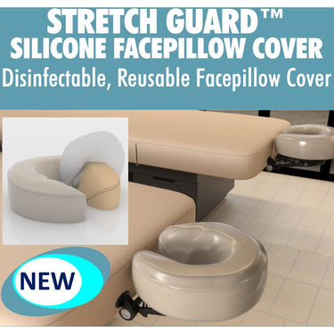 Stretch Guard&trade; Silicone Facepillow Cover - Disinfectable, Washable, Reusable, Durable, and Safe by Living Earth Crafts