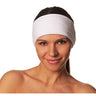 Stretch Terry Headband With Velcro Closure