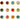 Studex Gold Plated Bezel Set Birthstone Earrings - July (Ruby)