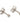 Studex Stainless Steel Silver Mini Tiffany Cubic Zirconia