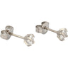 Studex Tiny Tips Tiffany Set Stainless Steel 4mm Cubic Zirconia