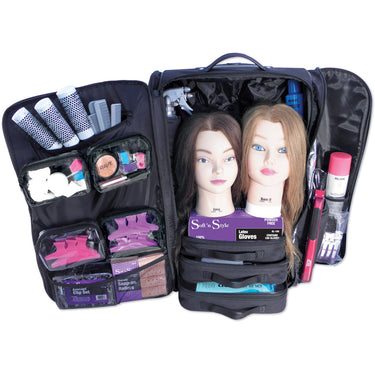 Studio Pro Large Deluxe Travel Case On Wheels by City Lights