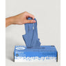 Styletek Blue Nitrile Deluxe Touch Gloves - Medium