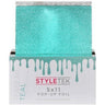 StyleTek Colored Pop-Up Foil- 5" x 11" - 500 Sheets - Heavy Emboss - Tease Me Teal