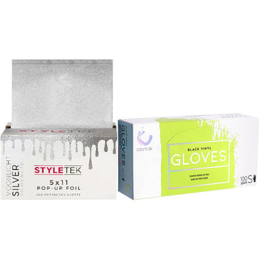 StyleTek Foil & Glove Combo - SMALL Gloves