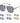 Sunglasses Aviator Flat Top - Assorted Colors