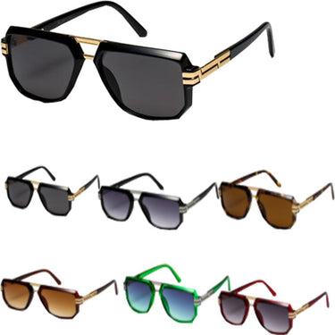 Sunglasses Gold Accents - Assorted Colors / 1 Pair
