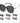 Sunglasses VG Square Rhinestone - Assorted Color