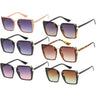 Sunglasses VG Square Shape Assorted / 1 Pair - For Retail!
