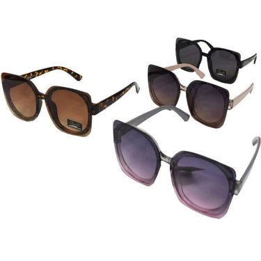 Sunglasses Wide Frame - Assorted Colors / 1 Pair