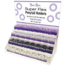 Super Flex Ponytail Holder Display / 32 Pieces by SOFT N STYLE