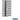 Surface Mounted Cell Phone Storage Locker with 21 A Doors (20 usable) in Aluminum - Keyed Locks by Salsbury – Aluminum – Resettable Combination Locks by Salsbury