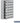 Surface Mounted Cell Phone Storage Locker with 28 A Doors (27 usable) in Aluminum - Keyed Locks by Salsbury – Aluminum – Resettable Combination Locks by Salsbury