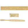 Sustayne Toothbrush & Toothpaste Packet Set - Bamboo / Case of 1,000 Count - Individually Packaged