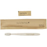 Sustayne Toothbrush & Toothpaste Packet Set - Wheat Straw / 100 Count - Individually Packaged