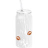 Swig Life Charm Glass - White Football / 23 oz.