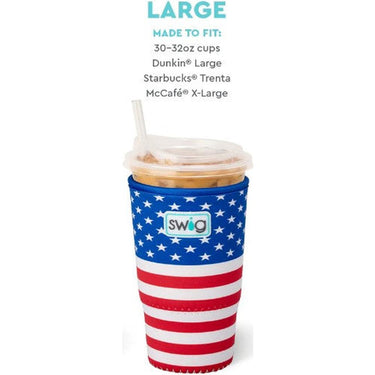 Swig Life Large Iced Cup Coolie / All American