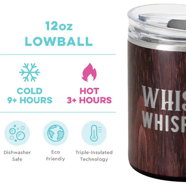 Swig Life Lowball Tumbler 12 oz. / Whiskey Whisperer