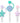 Swig Life Straw Topper Set / Sea Swirl