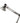 Swing Arm Desk Lamp - Silver by KL Manufacturing