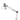 Swing Arm Desk Lamp - White by KL Manufacturing