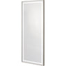 Symphony LED Styling Station with Anodized Aluminum Metal Frame by DIR Salon Furniture