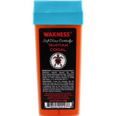 Tahitian Coral Soft Wax Cartridge / Case of (24) Cartridges - 3.38 oz. - 100 grams Each by Waxness