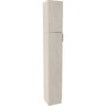 Tall Broom and Storage Cabinet - Hinged Left by Collins