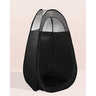 Tanning Tent / Black with 1/3 Clear Top to Allow Light by Tan.Easy