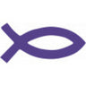 Tanning Body Stickers - Jesus Fish / 1,000 per Roll