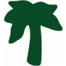 Tanning Body Stickers - Palm Tree / 1,000 per Roll