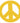 Tanning Body Stickers - Peace Sign / 1,000 per Roll