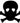 Tanning Body Stickers - Skull / 1,000 per Roll