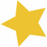 Tanning Body Stickers - Star / 1,000 per Roll